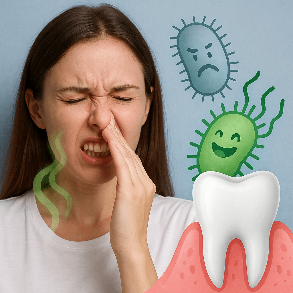 How Natural Dental Probiotics Eliminate Bad Breath (For Real)